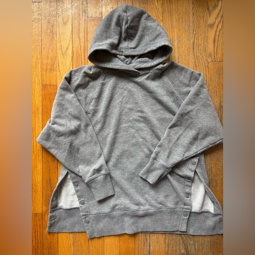 Aerie Snap Side Oversized Hoodie
